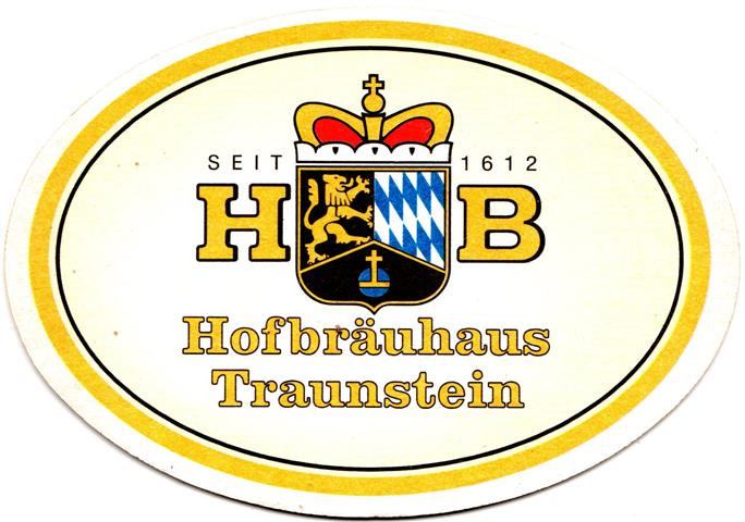 traunstein ts-by hb gast oval 1-2a (170-hofbräuhaus-rahmen schwarzorange)